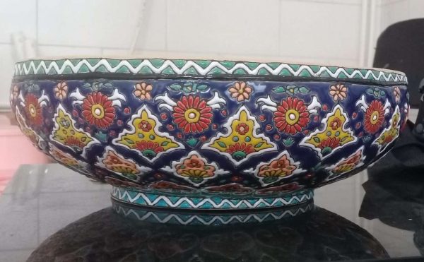 کاسه مینا کاری شده